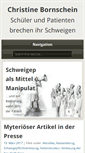 Mobile Screenshot of bornschein-skandal.com